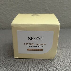 Neer G Calming Wash Off mask